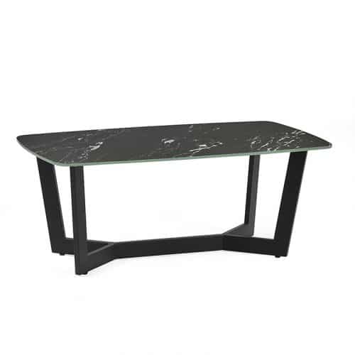 Olympus coffee table - black marble
