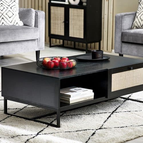 Padstow coffee table - black - Image 2