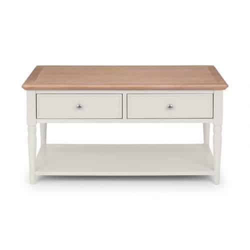 Provence 2 drawer coffee table - Image 4