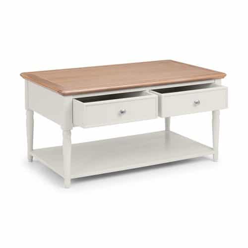 Provence 2 drawer coffee table