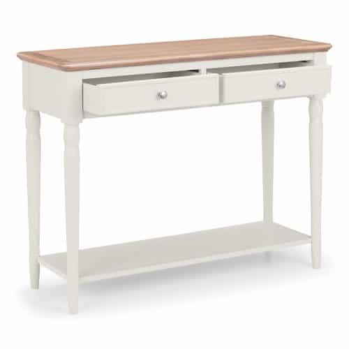 Provence 2 drawer console table
