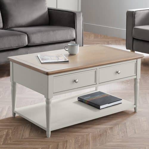 Provence 2 drawer coffee table - Image 2