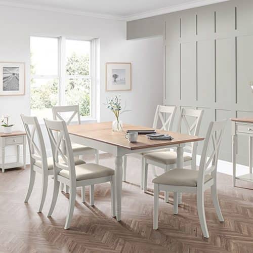 Provence dining set (table & 6 chairs) - Image 2