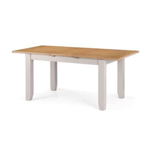 Richmond extending dining table - elephant grey