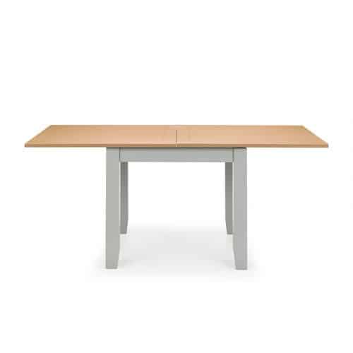 Richmond flip-top dining table - elephant grey