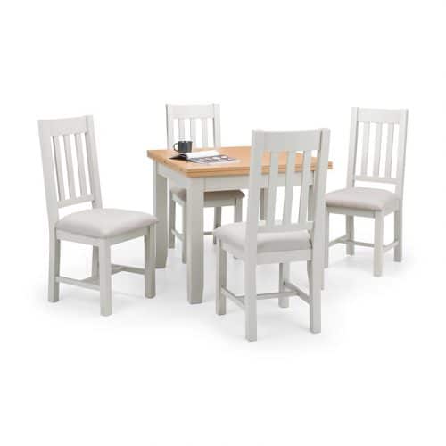 Richmond flip-top dining set (table & 4 chairs) - Image 3