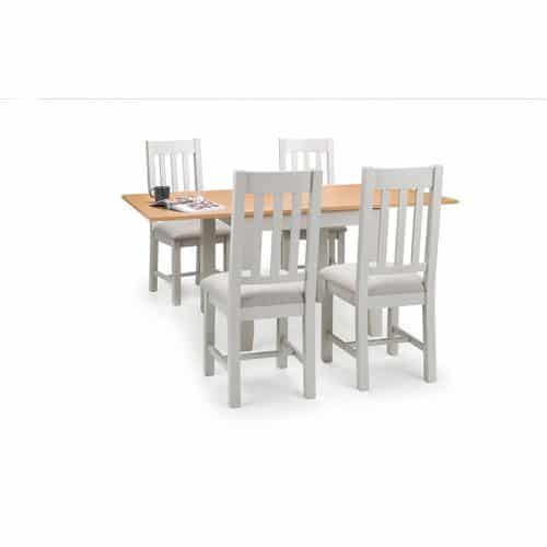 Richmond flip-top dining set (table & 4 chairs) - Image 4