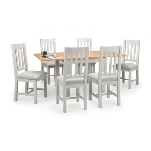 Richmond flip-top dining set (table & 6 chairs)