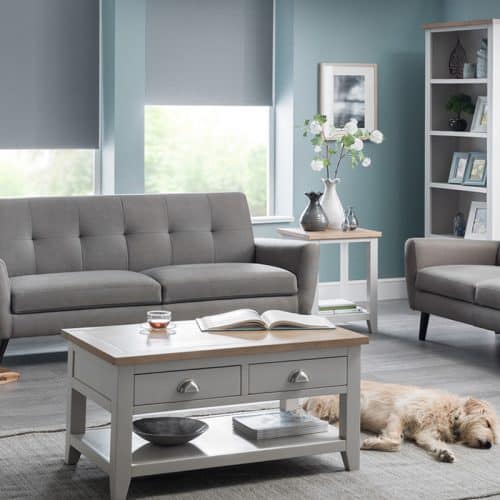Richmond coffee table - elephant grey - Image 2