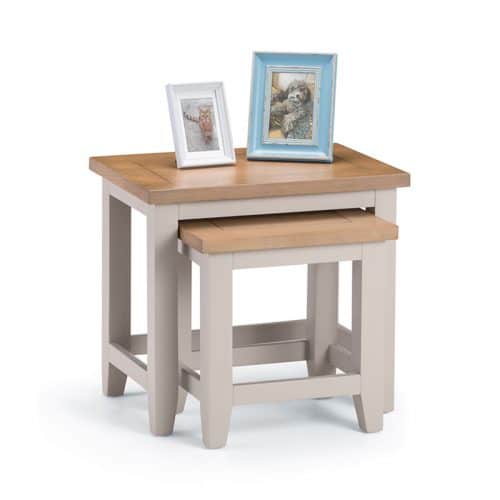 Richmond nest of tables - elephant grey - Image 2