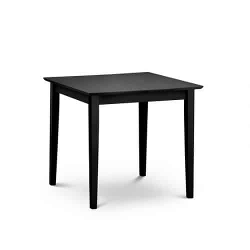 Rufford extending dining table - black - Image 2