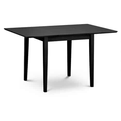 Rufford dining table & 4 coast chairs - black - Image 5