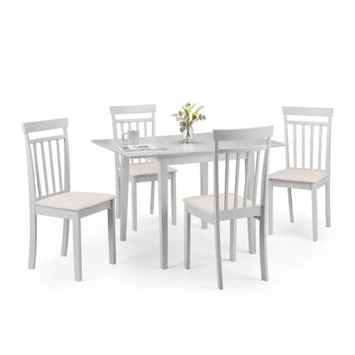 Rufford extending dining table - grey - Image 4