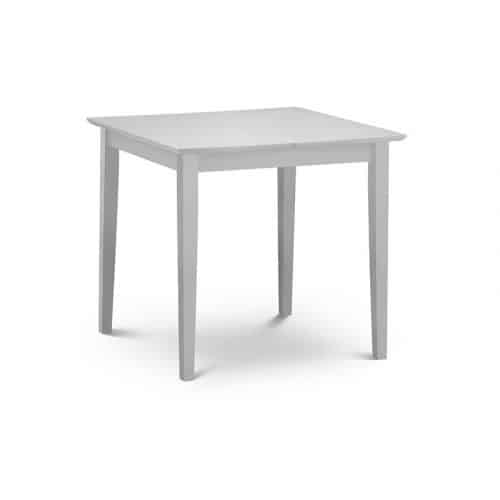 Rufford dining table & 4 coast chairs - grey - Image 4