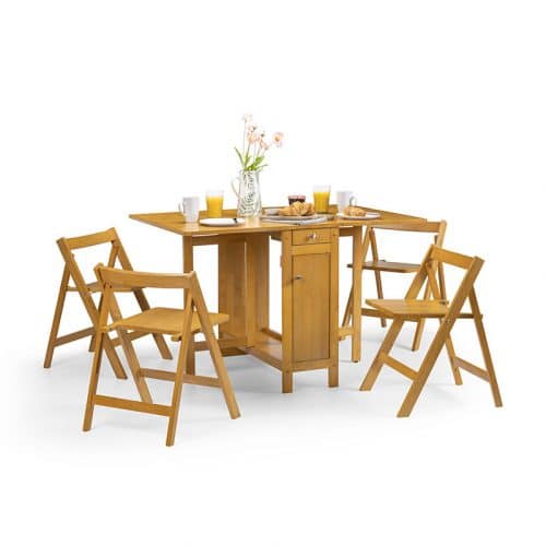 Savoy dining set - light oak finish