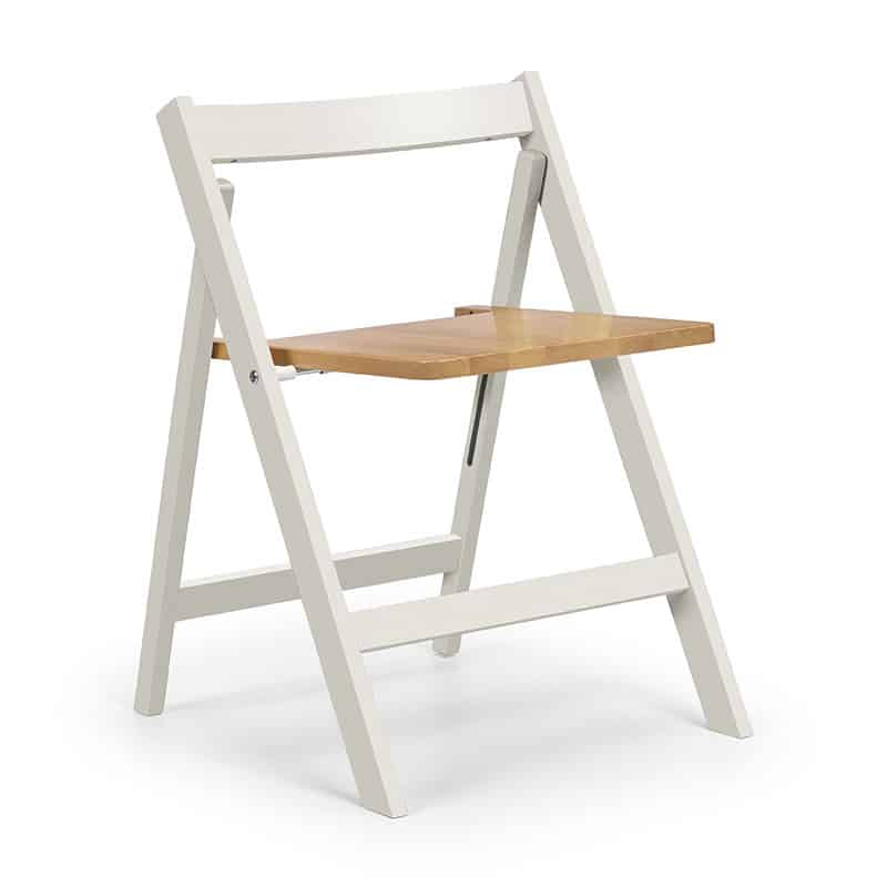 Savoy dining set - white / natural finish - Image 5