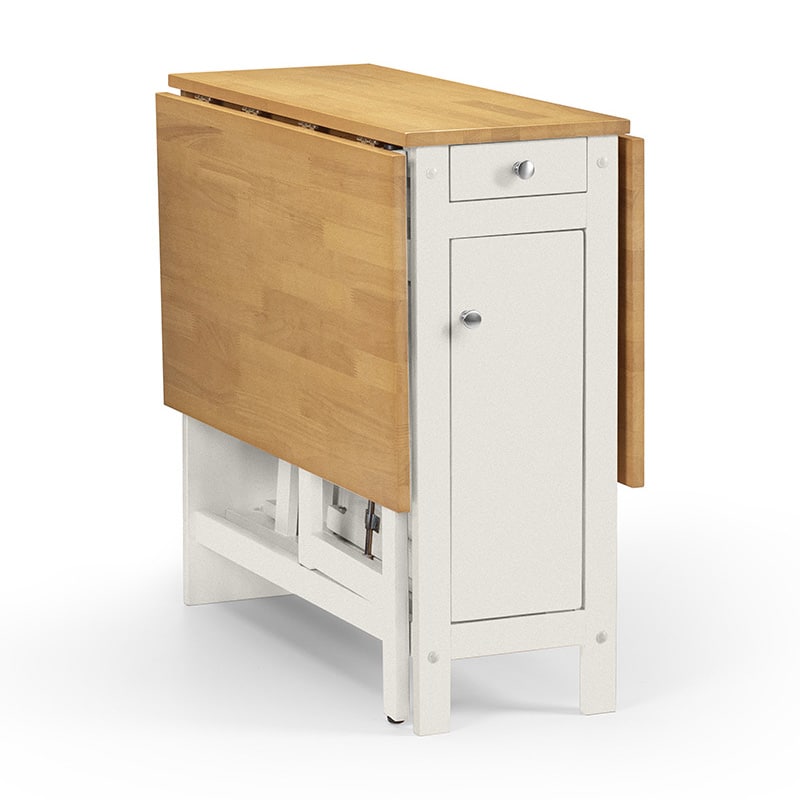 Savoy dining set - white / natural finish - Image 7