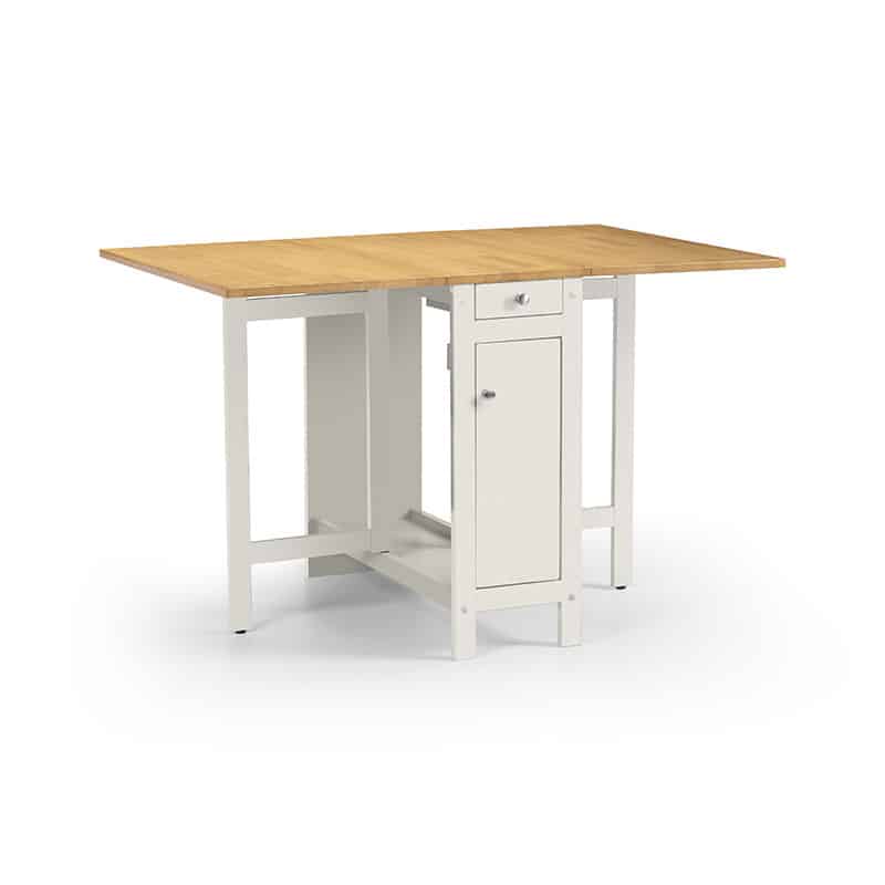 Savoy dining set - white / natural finish - Image 9