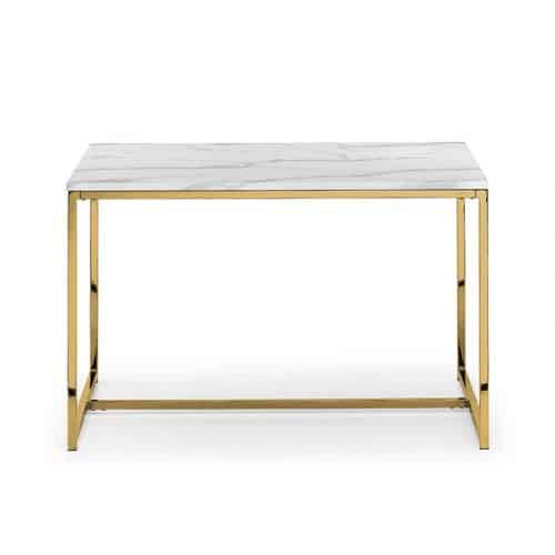 Scala gold dining table