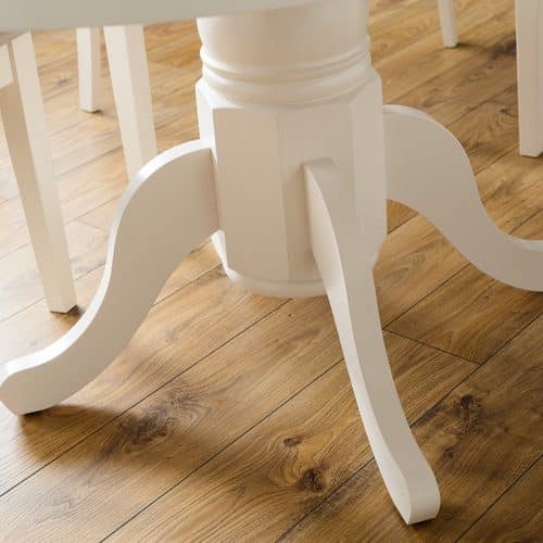 Stanmore round to oval extending dining table - Image 5