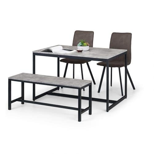 Staten bench & Monroe dining set - Image 3