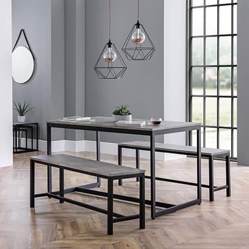 Staten bench dining set - Image 2