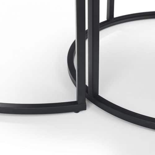 Staten round nesting coffee table - Image 5