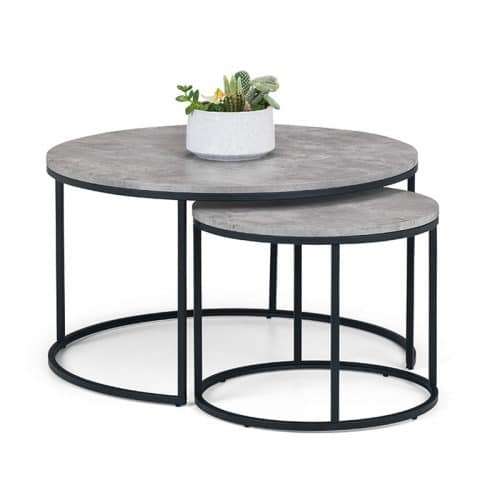 Staten round nesting coffee table - Image 2