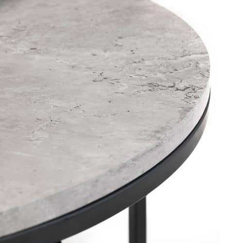 Staten round nesting coffee table - Image 4