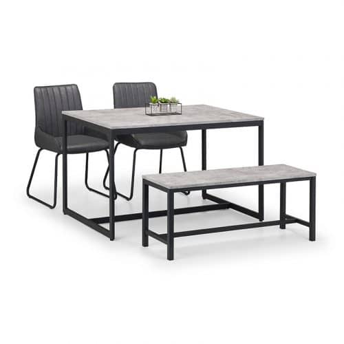 Staten bench & Soho dining set - Image 2
