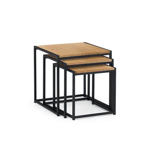 Tribeca nest of tables - oak