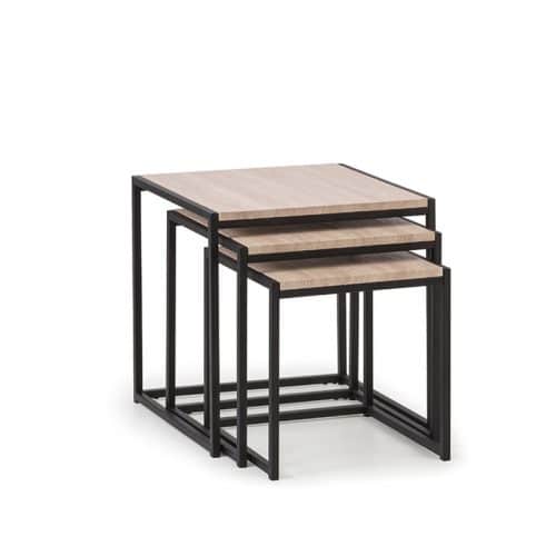 Tribeca nest of tables - sonoma oak
