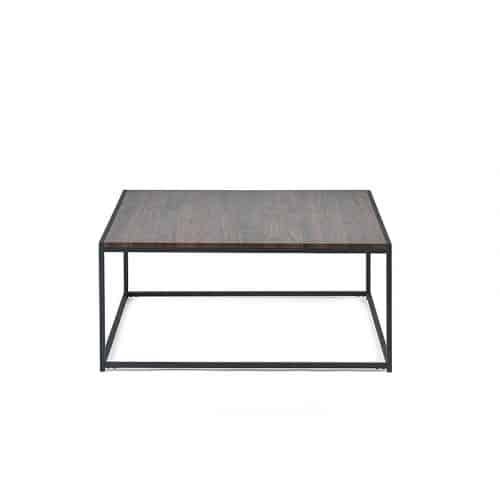 Tribeca square coffee table - walnut - Image 3