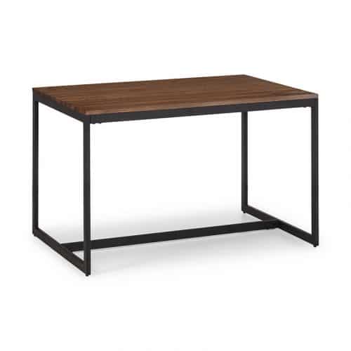 Tribeca walnut dining table & 4 jazz black chairs - Image 3