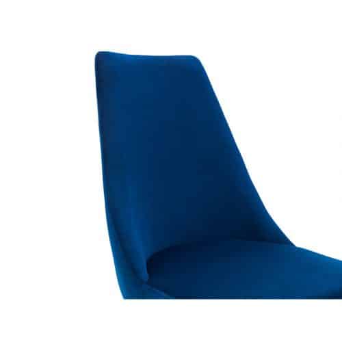 Minori dining table & 4 vittoria blue dining chairs - Image 9