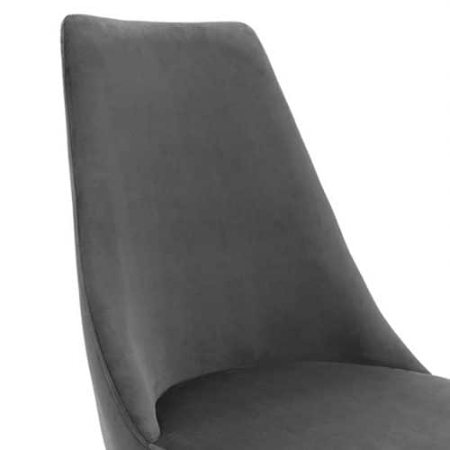 Minori dining table & 6 vittoria grey dining chairs - Image 9