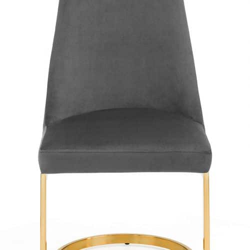 Minori dining table & 4 vittoria grey dining chairs - Image 7