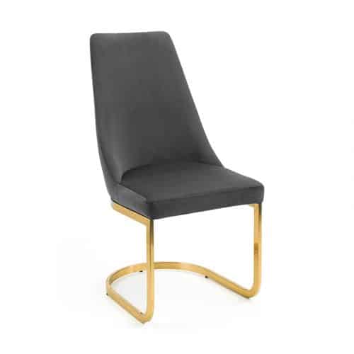 Minori dining table & 6 vittoria grey dining chairs - Image 8