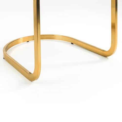 Minori dining table & 4 vittoria blue dining chairs - Image 11